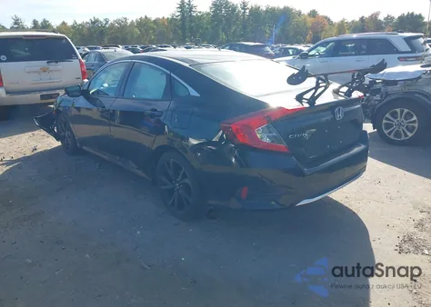 2019 Honda Civic Lx z USA, uszkodzony, nr VIN 2HGFC2F63KH585214